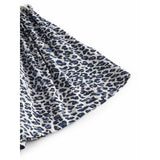 MarMar Leopard Blue Leo Leo Sylvia Skirt