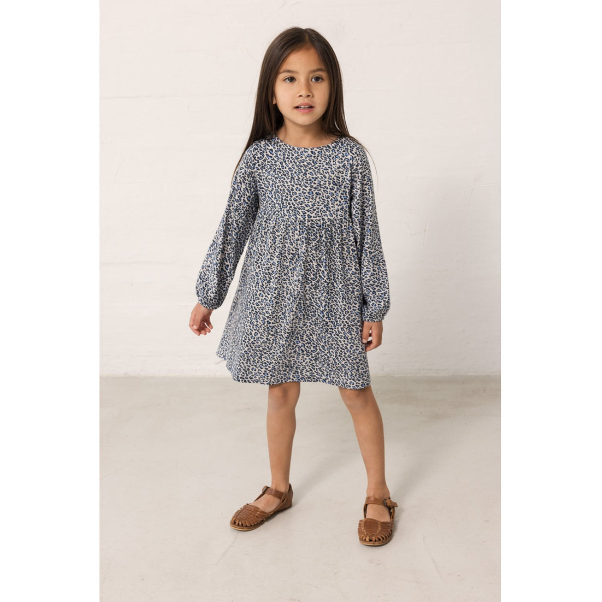 MarMar Leopard Blue Leo Leo Dunilla Dress