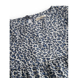 MarMar Leopard Blue Leo Leo Dunilla Dress