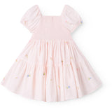 MarMar Light Cotton Summer Embroidery Dyman Dress
