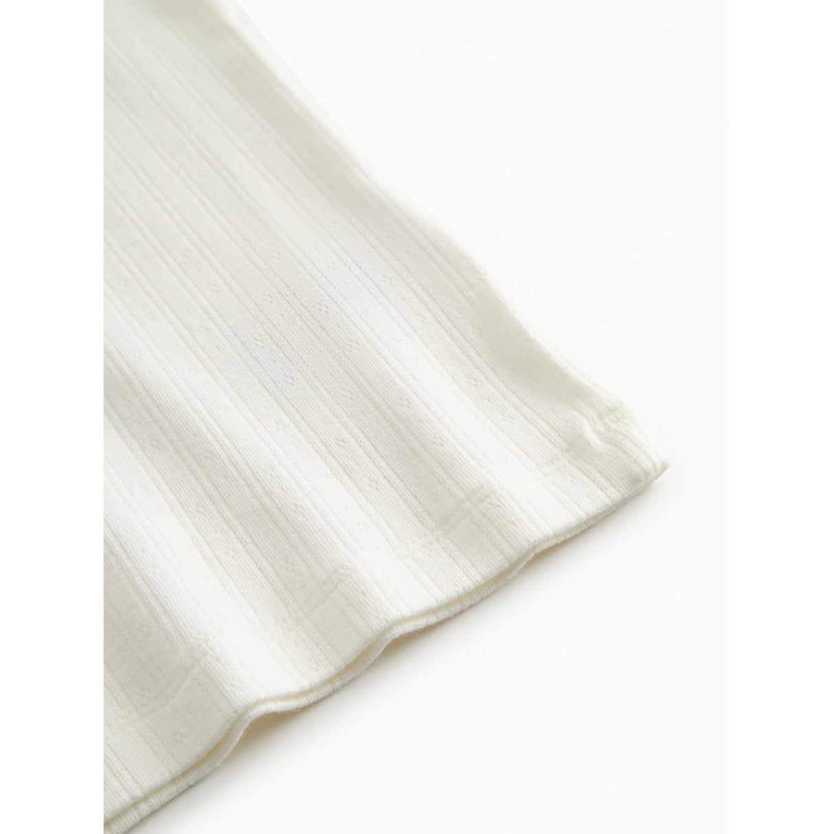 MarMar Modal Pointelle Gentle White Tamra SS T-shirt