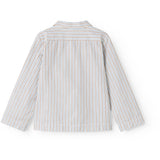 MarMar Cotton Blue Iris Stripe Tovas Shirt
