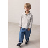 MarMar Cotton Blue Iris Stripe Tovas Shirt