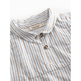 MarMar Cotton Blue Iris Stripe Tovas Shirt