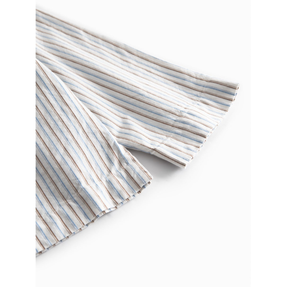 MarMar Cotton Blue Iris Stripe Tovas Shirt