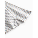 MarMar Cotton Blue Iris Stripe Tovas Shirt