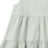 Wheat Summer Sky Stripe Dress Louise