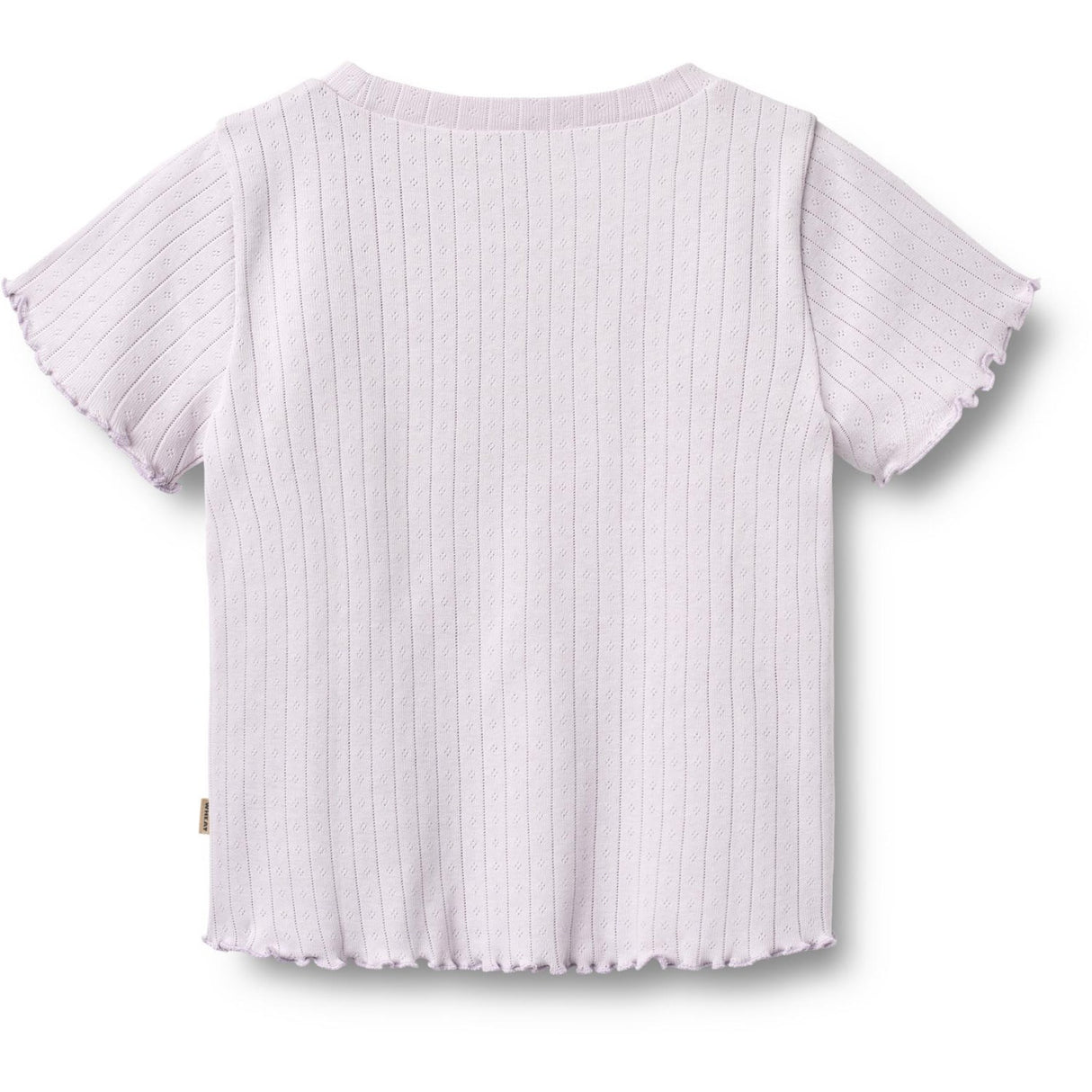 Wheat Purple Light Rib T-shirt S/S Irene