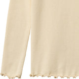 Wheat Barely Apricot Rib T-Shirt L/S Reese