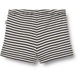 Wheat Navy Rib Stripe Jersey Shorts Vic