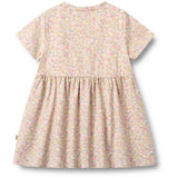 Wheat Blush Flower Meadow Jersey Dress Anna