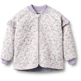 Wheat Purple Light Petunias Thermo Jacket Stjerna