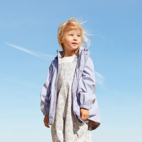 Wheat Lilac Cosmic Sky Rainwear Ollo Jacket