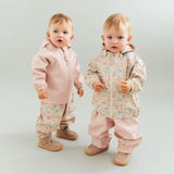 Wheat Flowers And Seashells Rainwear Chardy Jacket