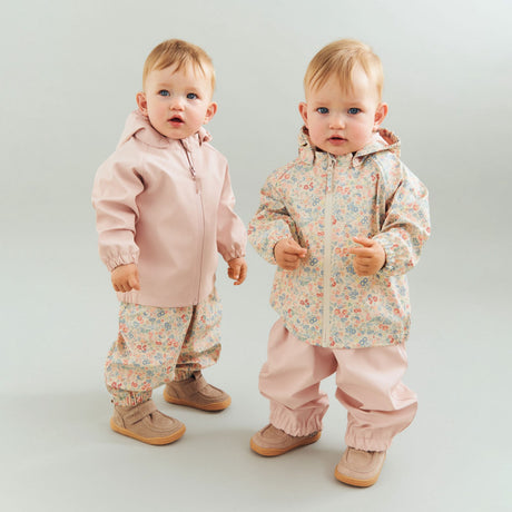 Wheat Flowers And Seashells Rainwear Chardy Jacket