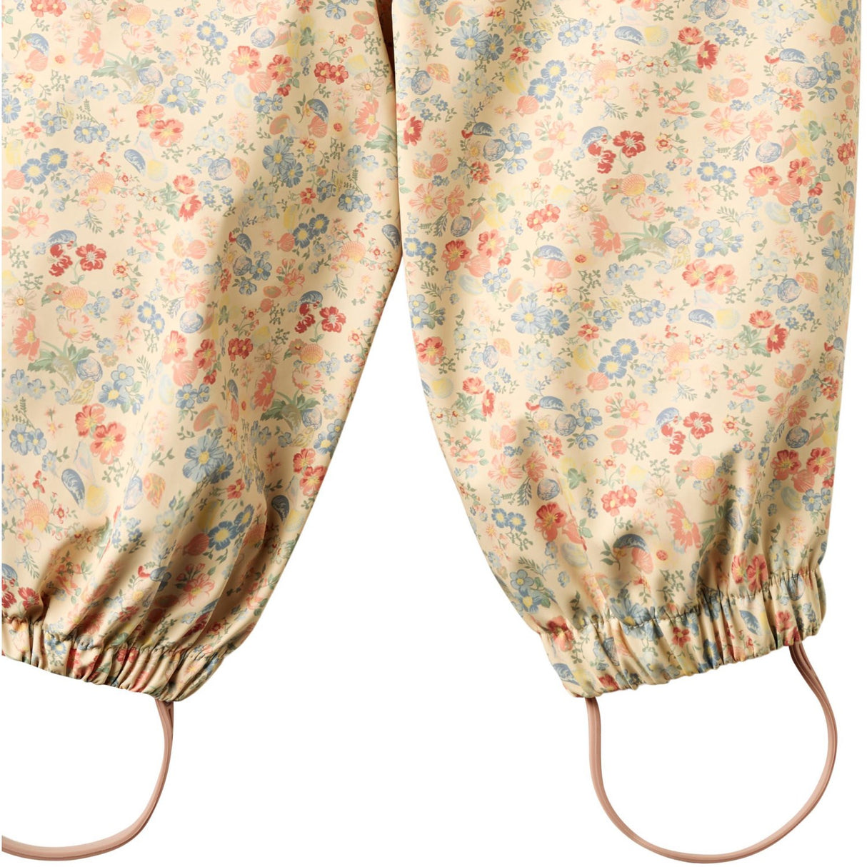 Wheat Flowers And Seashells Rainwear Charlo Overall