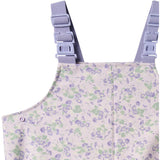 Wheat Lilac Petunias Rainwear Charlo Overall