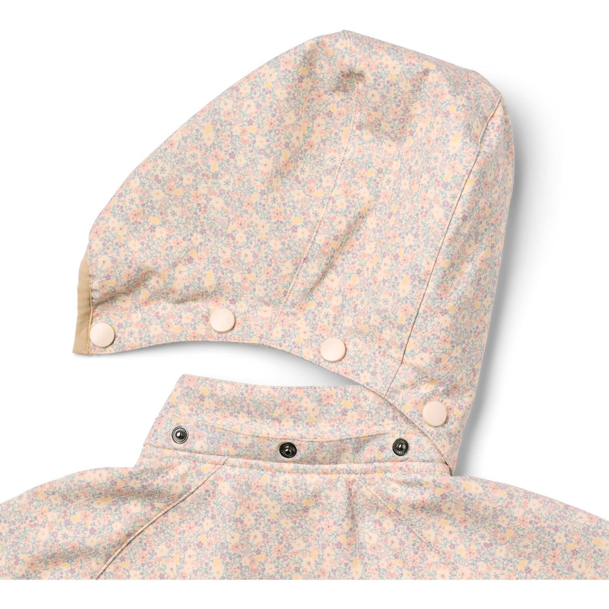 Wheat Rose Shadow Flowers Softshell Jacket Mitta