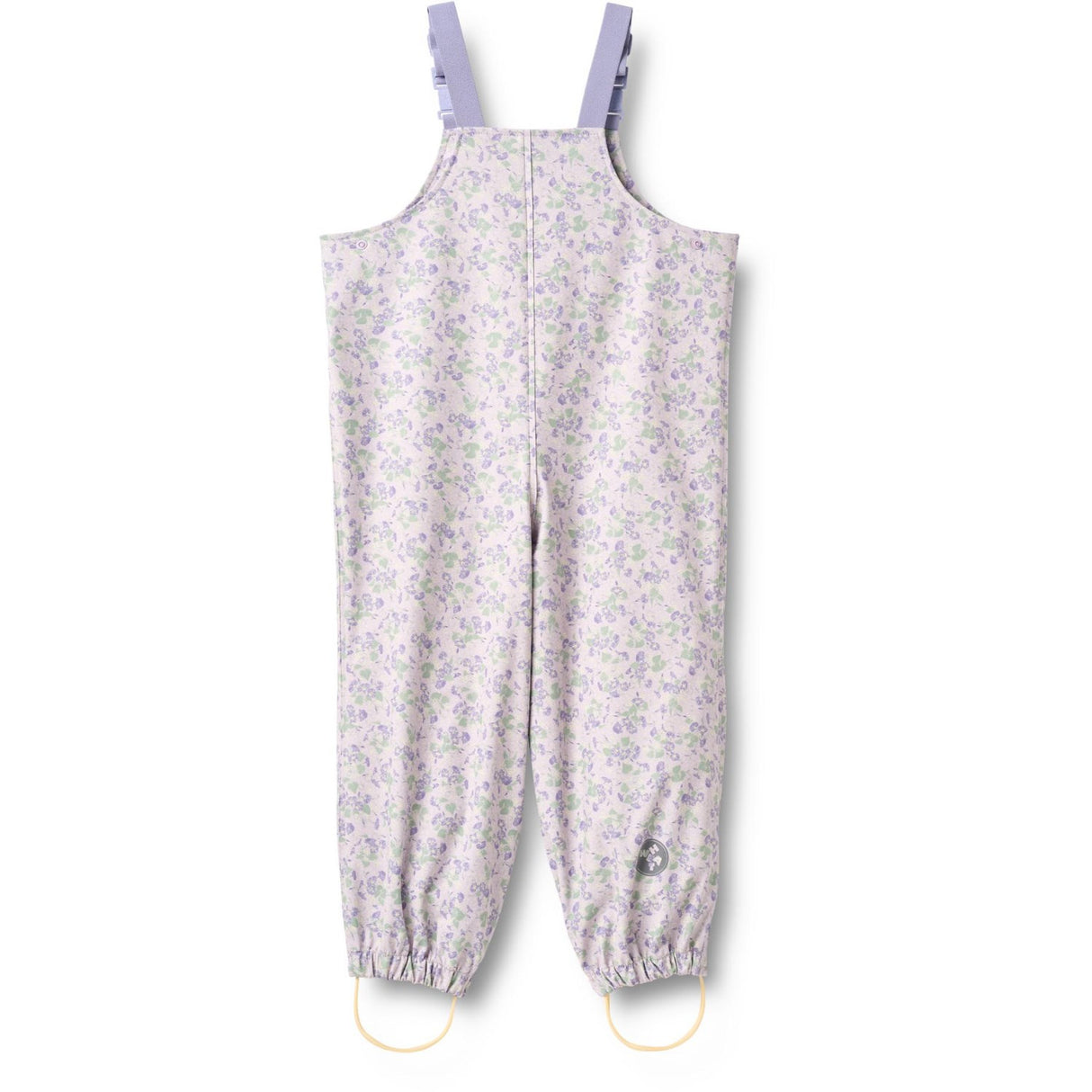 Wheat Lilac Petunias Rainwear Charlo Overall