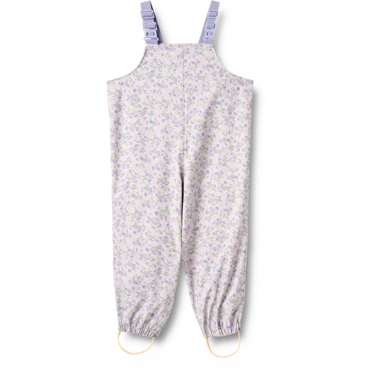 Wheat Lilac Petunias Rainwear Charlo Overall