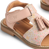 Wheat Coral Flowers Sandal Pil