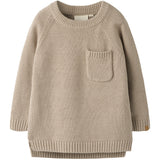 Lil'Atelier Oxford Tan Nmmfogon Ls Knit Lil