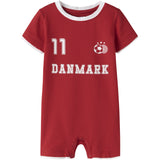 Name It True Red Nbnhiteam Sunsuit