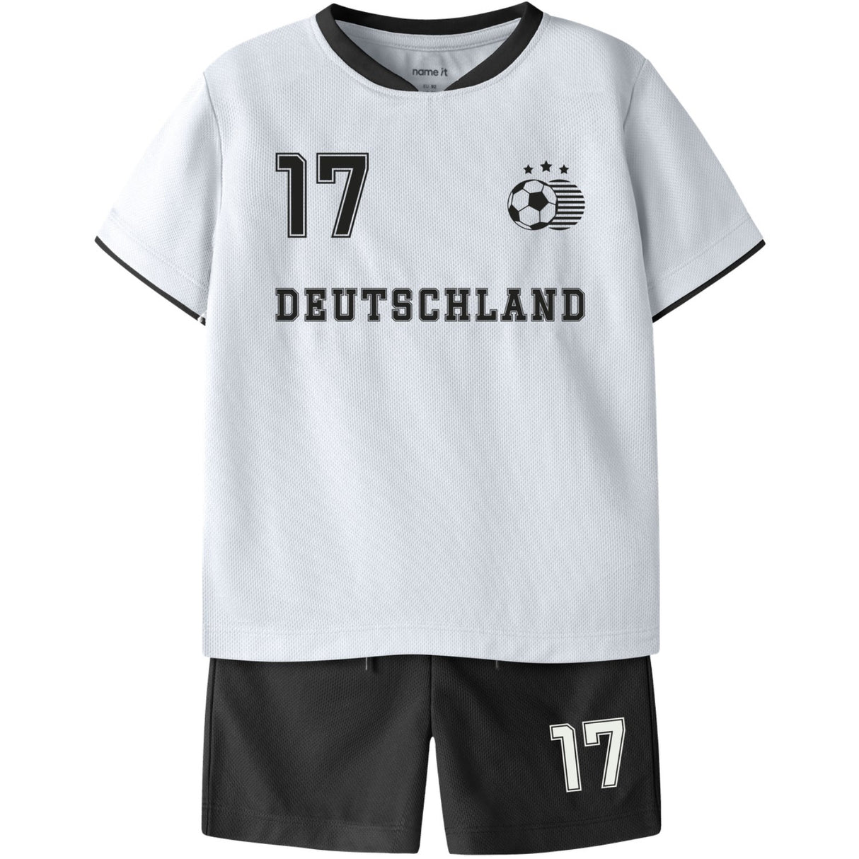 Name It Bright White Nmnhiteam Short Set