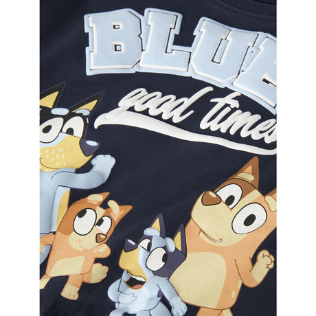 Name It Navy Blazer Nmmjust Bluey Nreg Sweat Unb Noos Sky