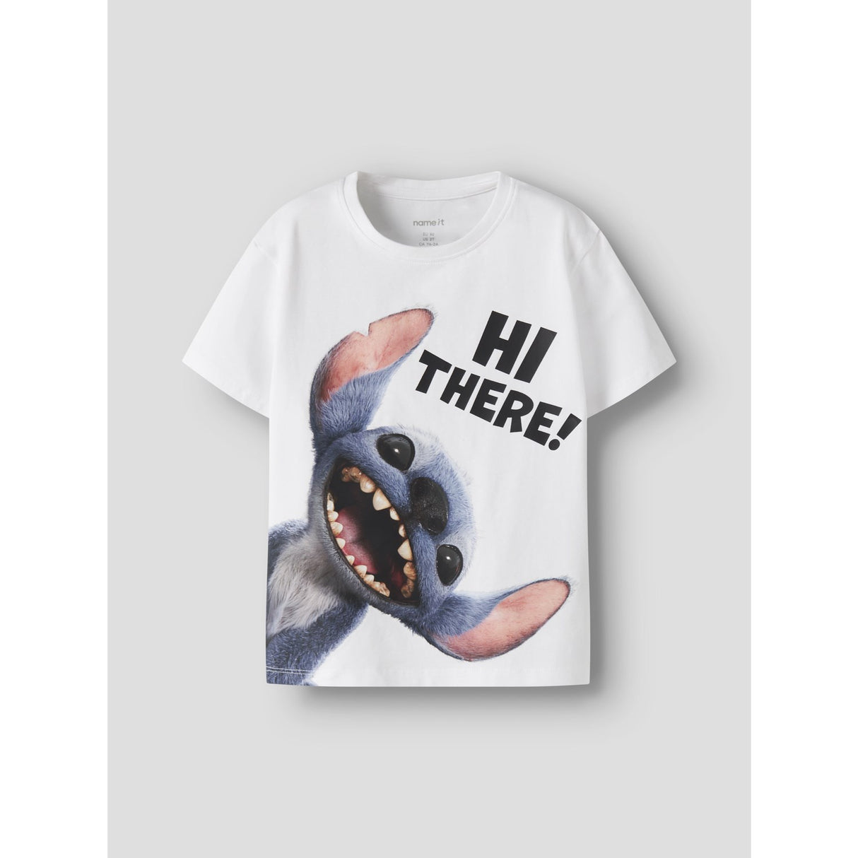 Name It Bright White Nmmjylle Stitch Ss Nreg Top Wdi