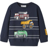 Name It Navy Blazer Nmmjorge Tonka Nreg Sweat Unb Cplg