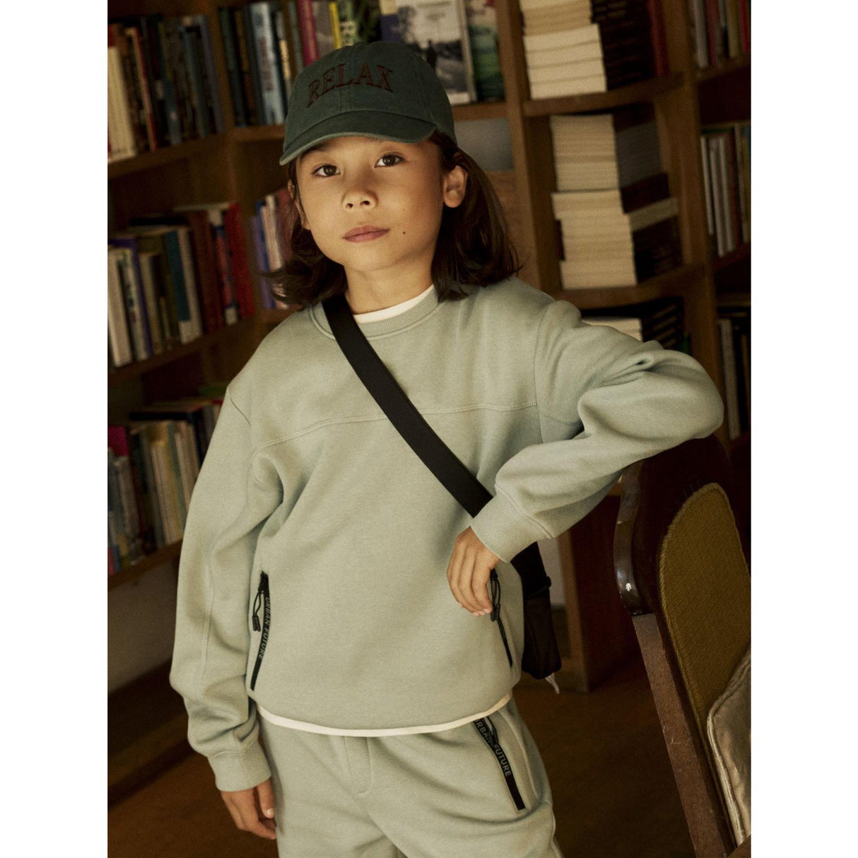 Name It Green Milieu Nkmleo Ls Nreg Sweat Bru