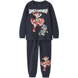 Name It Navy Blazer Nmmjalmer Paw Ls Nightset Cplgm