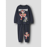 Name It Navy Blazer Nmmjalmer Paw Ls Nightset Cplgm