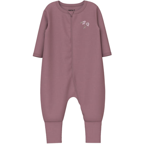 Name It Violet Ice Nbfnightsuit 2P Zip Ff Violetflower Noos