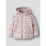 Name It Violet Ice Bows Nmfmonday Puffer Jacket