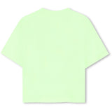 Billieblush Green Lemon Short Sleeves Tee-Shirt