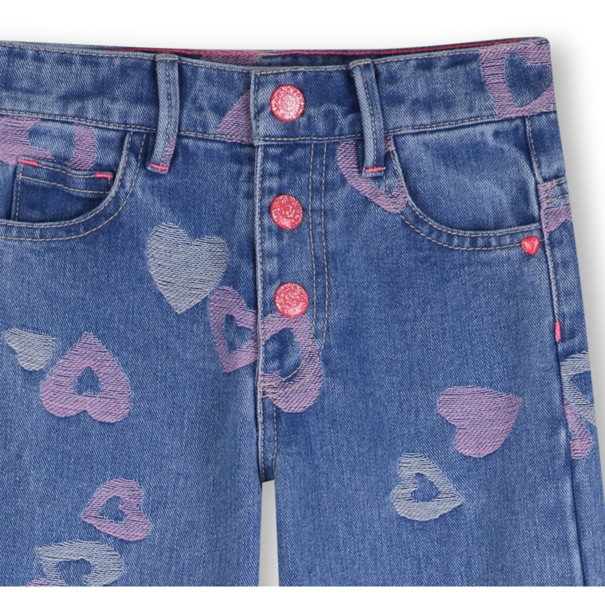 Billieblush Denim Blue Denim Trousers
