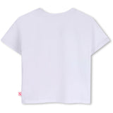 Billieblush White Short Sleeves Tee-Shirt