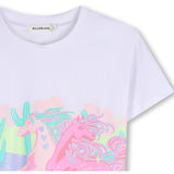 Billieblush White Short Sleeves Tee-Shirt