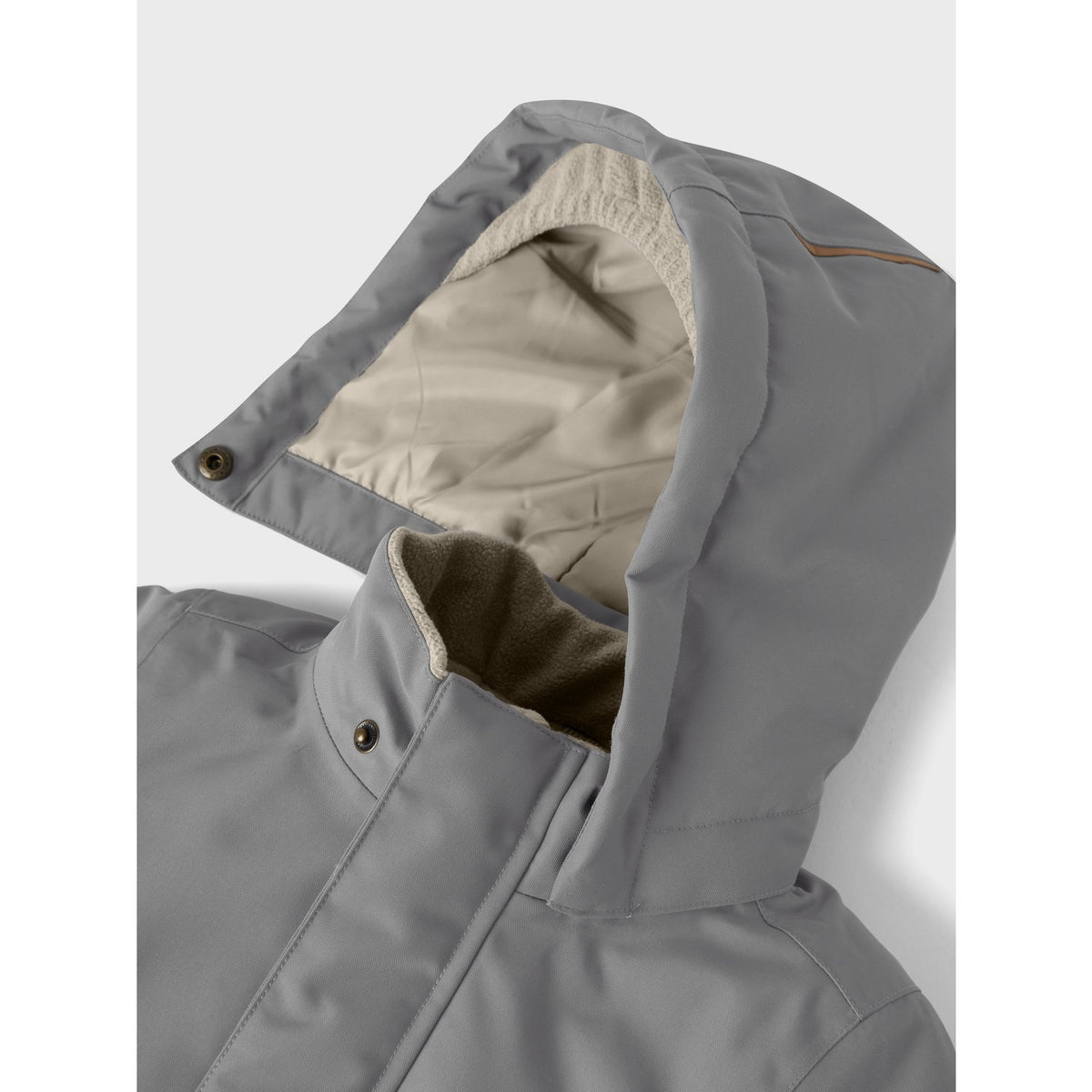 Lil'Atelier Poppy Seed Nmmlasnow10 Jkt Solid Fo Lil