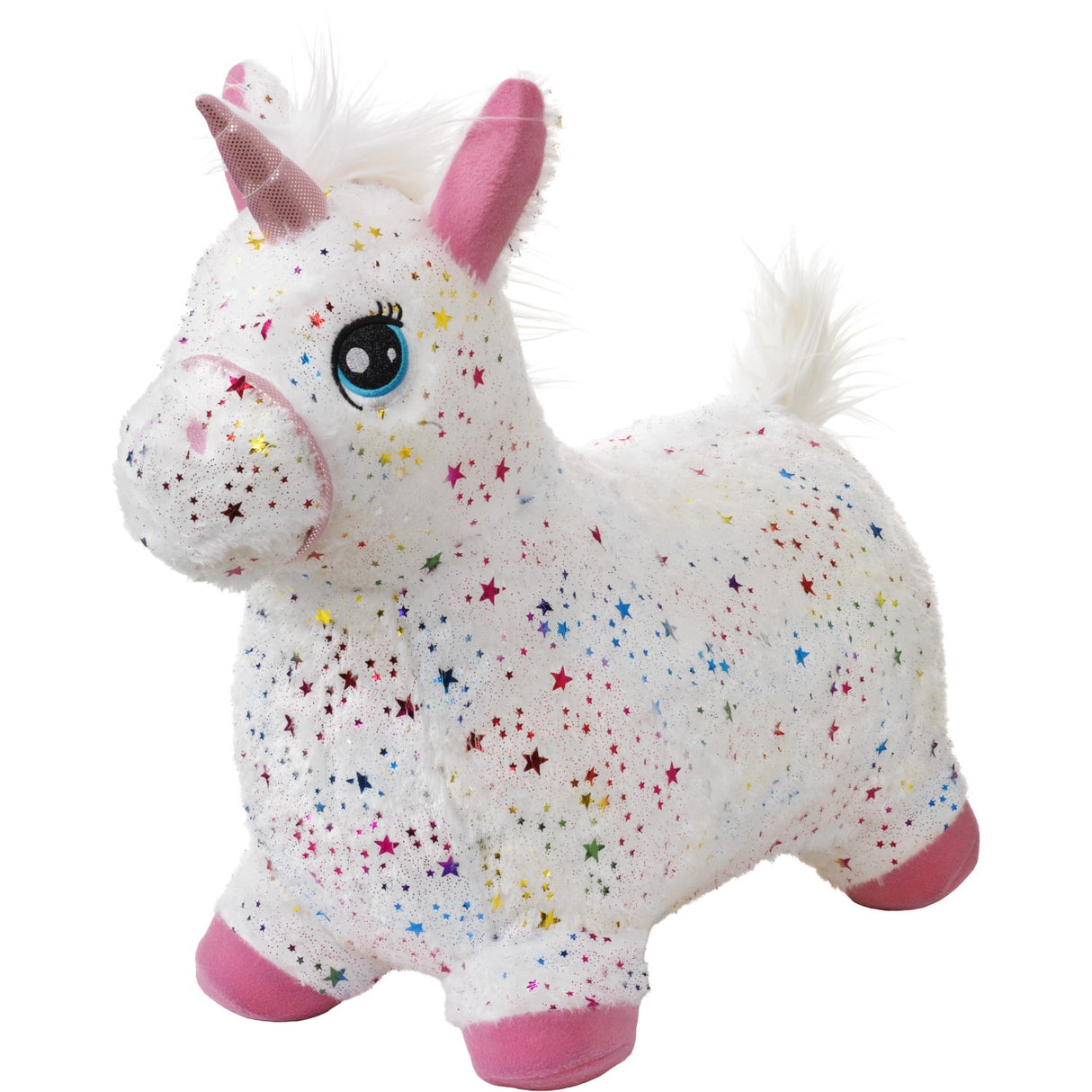 KREA® Hop & Bounce Plush Enhjørning Regnbue