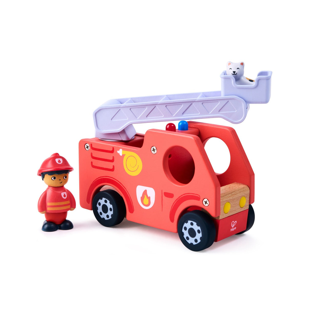 Hape Den Brølende Brandbil Med Lyd