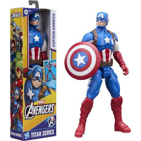 Marvel Avengers Titan Figur 30 Cm V2 Captain America