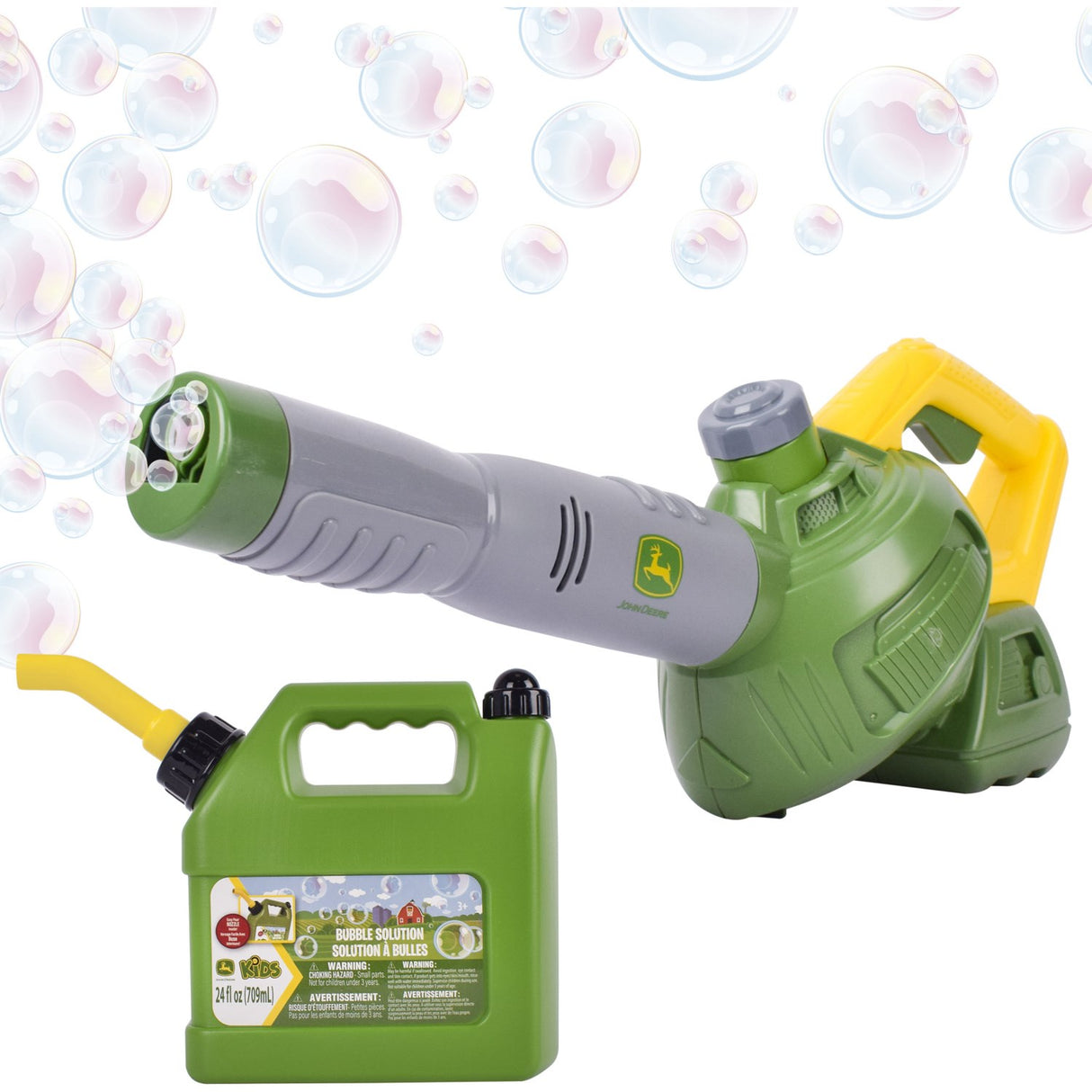 John Deere Boble-bladblæser & Refill Dåse