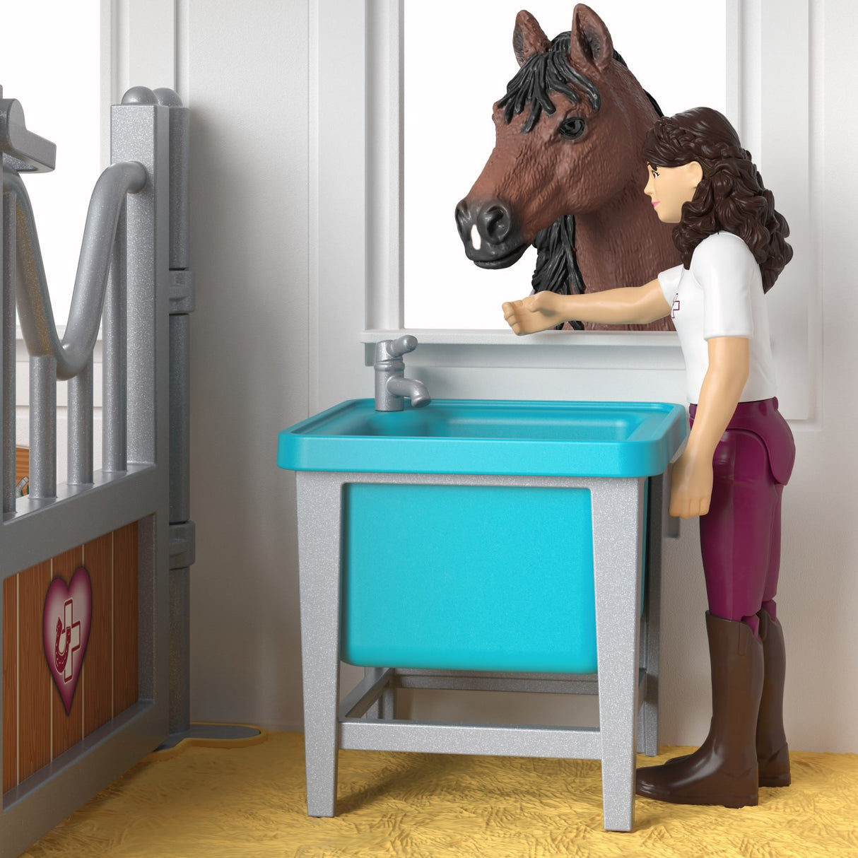 Schleich Glad Hestehospital