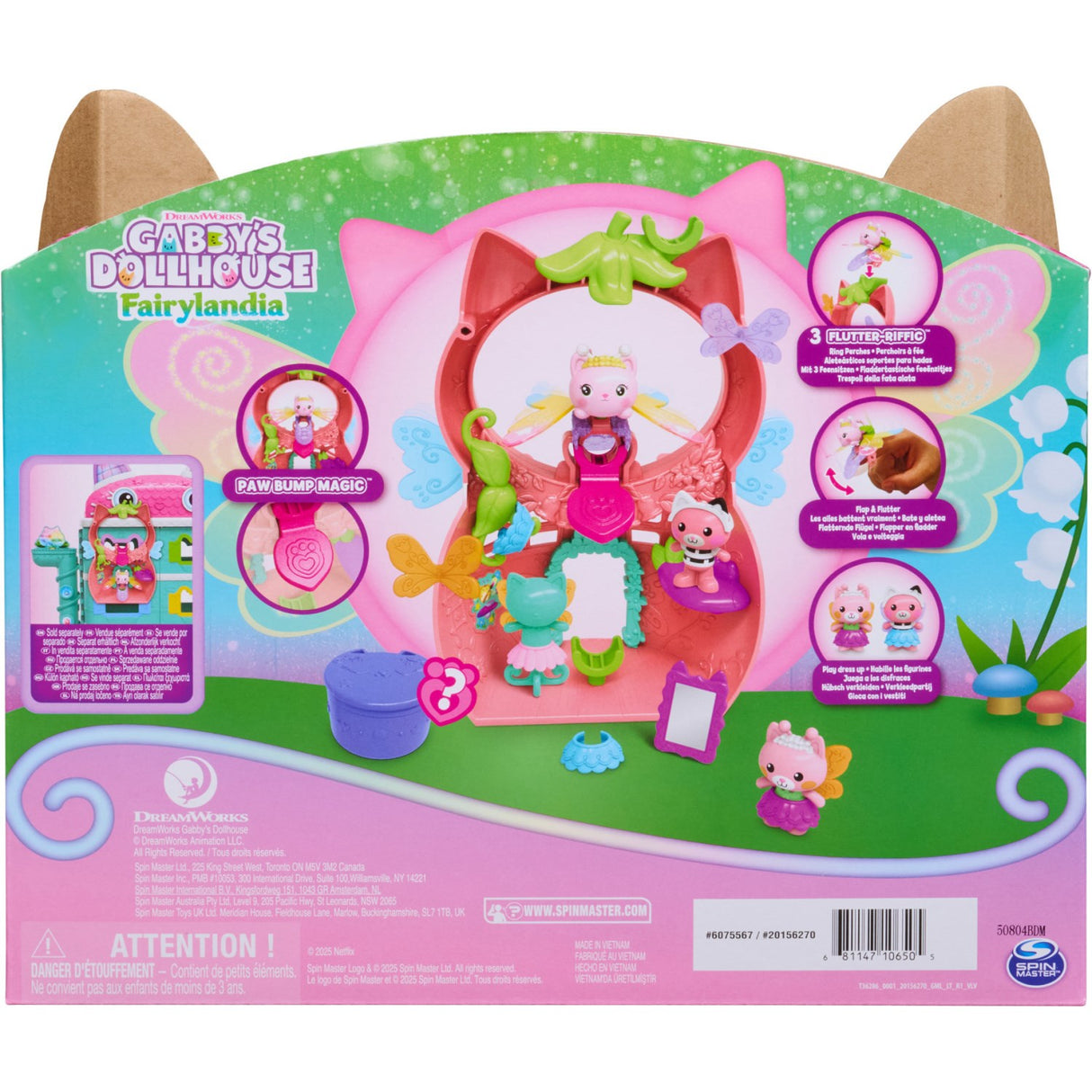 Gabby's Dollhouse Flutter-riffic Fe-sæt