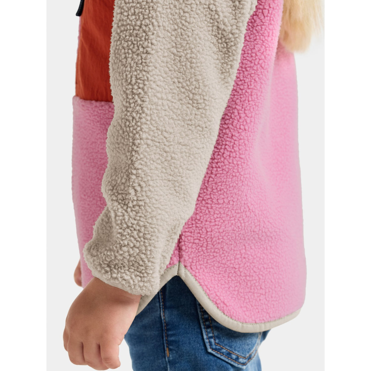 Didriksons Light Heather Pi Anten Kids Fullzip