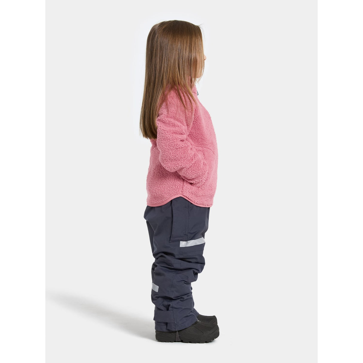 Didriksons Heather Pink Gibbs Kids Fullzip 2