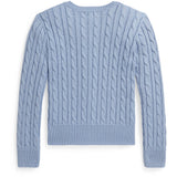 Polo Ralph Lauren Chambray Blue W/ Metallic Cardigan